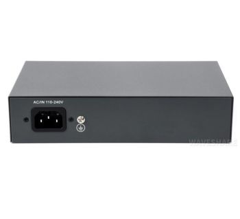 120W Gigabit Ethernet PoE Switch, 4x PoE+ Ports 10/100/1000M