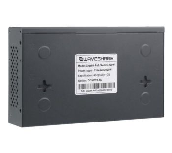 120W Gigabit Ethernet PoE Switch, 4x PoE+ Ports 10/100/1000M