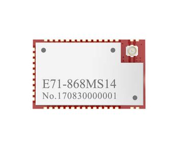 14dBm. CC1310. 868MHz. 1500m. 16*26mm.Power supply 2.1~3.8V