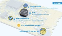 17dBm. AX5043. 433MHz. 2000m. 17*30mm.Power supply 2.1~5.5V - Thumbnail
