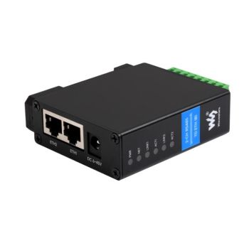 2-Ch RS485 to RJ45 Ethernet Serial Server, Dual channels RS485 indepen