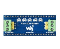 2-Channel RS485 Module for Raspberry Pi Pico, SP3485 Transceiver, UART - Thumbnail