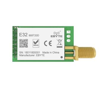 20dBm. SX1276. 868MHz. 3000m.(new equivalent E32-900T20D)