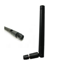 2,2dBI 2600Mhz SMA-RP Black Male Connector - Thumbnail