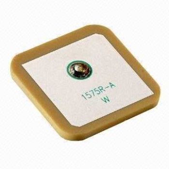 25x25x2mm GPS Dielectric Patch Antenna - Yellow Color