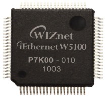WIZnet - 3-in-1 Ethernet Controller : TCP/IP + MAC + PHYLQFP80
