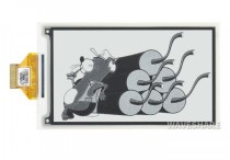 3.7inch e-Paper e-Ink Raw Dis, 480×280, Black/White, 4 Grey Scales, SP - Thumbnail