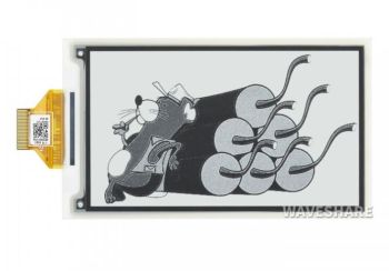 3.7inch e-Paper e-Ink Raw Dis, 480×280, Black/White, 4 Grey Scales, SP