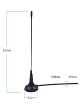 433MHzAntenna,1m cable,SMA-Male - Thumbnail