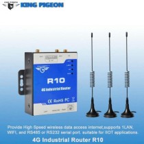 King Pigeon - 4G LTE Industrial Router (2LAN 1WAN 1RS485)
