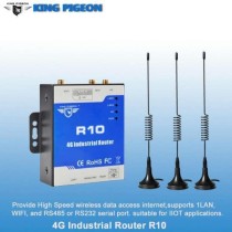 King Pigeon - 4G LTE Industrial Router (2LAN 1WAN 1RS485)