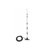  - 4G/3G/2G Whip Antenna, 14db, 7m-RG58 Cable, SMA/Male Magnetic Mount