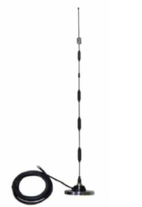 4G/3G/2G Whip Antenna, 14db, 3m Cable, SMA/Male Magnetic Mount