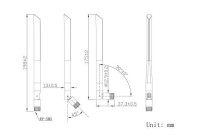 5G/4G 5dBi 90-180 degree Sma/Male - Thumbnail