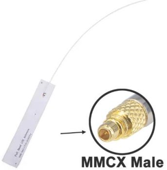 698~960/1710~2690Mhz, 10cm Cable + MMCX Conn. PCB 4G Antenna