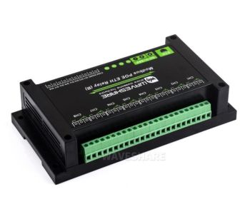 8-ch Ethernet Relay Module (B) With Digital Input, Modbus RTU/Modbus T