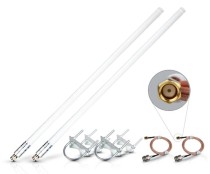 8dBi Fiberglass Antenna Bundle 2 – N Type To IPEX 858-878 MHz - Thumbnail