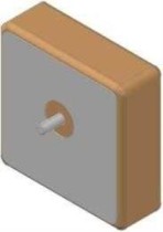  - 9x9x4 mm GPS Dielectric Patch Antenna (1)