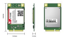 A7600E-LNSE-PCIE, LTE CAT.1 - GSM/ GPRS/EDGE LCC+LGA - Thumbnail