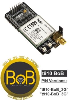 Break Out Board inc GE910 Module