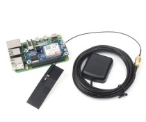 Cat-1/GSM/GPRS/GNSS HAT for Raspberry Pi, Based On A7670E module - Thumbnail