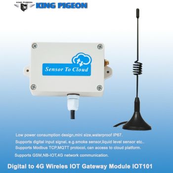 Digital to 4G Wireless IOT GATEWAY (waterproof)