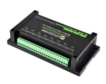 Dual Ethernet Ports 8-ch Relay Module (C), Modbus RTU Protocol, PoE Po