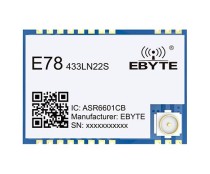 EBYTE - E78-433LN22S STM8L152, ASR6601, 433 MHz, 22dBm, 5.6km, 20*14*2.8mm, 