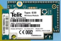 Telit - G30-LGA, Telit G30 GSM/GPRS Series, Surface Mount, LGA Module