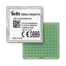TELIT - GE864-QUAD V2 Quad Band, BGA, GPRS Module with Python