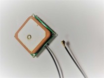  - GNSS Active Antenna, 20cm cable, Ipex/f con. Sticky Mounting