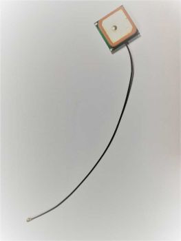 GNSS Active Antenna, 20cm cable, Ipex/f con. Sticky Mounting