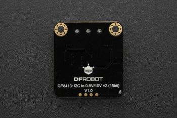 Gravity: GP8413 2-Channel 15-bit I2C to 0-5V/10V DAC Module