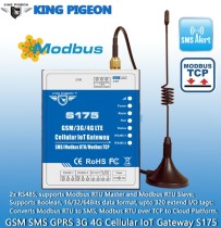 King Pigeon - GSM 3G 4G Modbus TCP to MQTT IoT Gateway