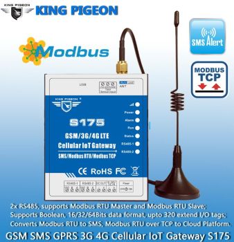 GSM 3G 4G Modbus TCP to MQTT IoT Gateway