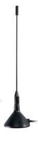 GSM Whip Antenna, 2db, 3m Cable,RG174, SMA/Male,128mm rod
