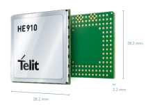 TELIT - HE910-G Quad Band, LGA, GSM, GPRS, EDGE, UMTS Module