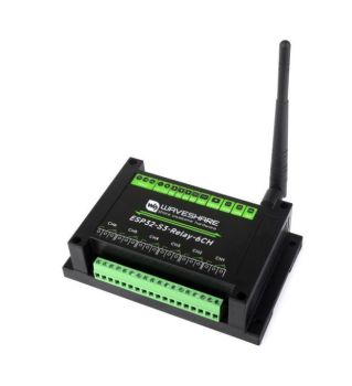 Indust. 6-Channel ESP32-S3 WiFi Relay Module, WiFi / Bluetooth / RS485