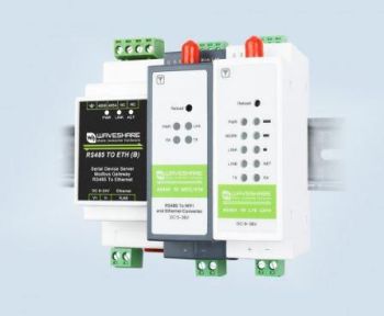 Industrial 4G DTU, RS485 TO LTE CAT4, DIN Rail-Mount, for EMEA