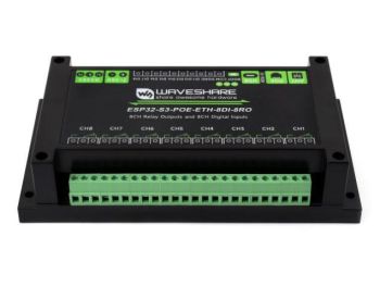 Industrial 8-Channel ESP32-S3 PoE WiFi Relay Module