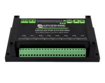 WAVESHARE - Industrial 8-Channel ESP32-S3 PoE WiFi Relay Module