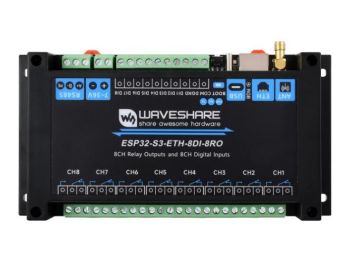 Industrial 8-Channel ESP32-S3 WiFi Relay Module Xtensa 32-bit LX7