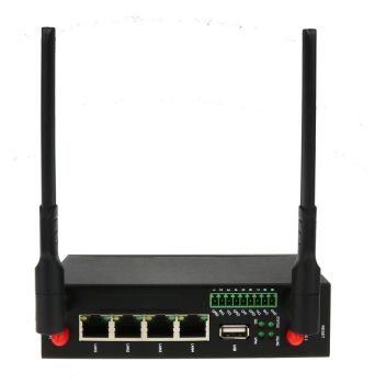 INDUSTRIAL CELLULAR ROUTER, WITH DUAL SIM SLOT, WAN0-LAN4,GPS, WIFI