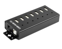 WAVESHARE - Industrial Grade USB HUB, Expands 7x USB 2.0 Ports