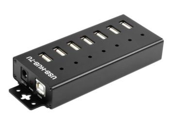 Industrial Grade USB HUB, Expands 7x USB 2.0 Ports