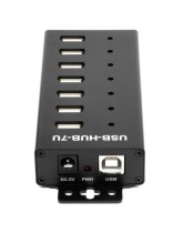 Industrial Grade USB HUB, Expands 7x USB 2.0 Ports - Thumbnail