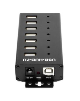 Industrial Grade USB HUB, Expands 7x USB 2.0 Ports