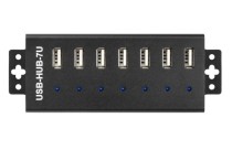 Industrial Grade USB HUB, Expands 7x USB 2.0 Ports - Thumbnail