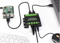 Industrial grade USB HUB, Extending 4x USB 3.2 Ports, Switchable dual - Thumbnail