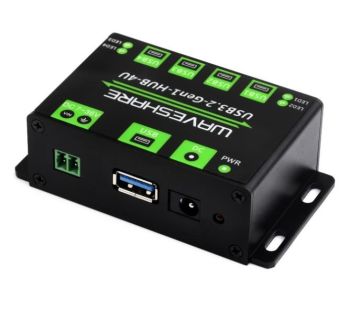 Industrial Grade USB HUB, Extending4-Ch USB 3.2 Gen1 HUB, Switchable D